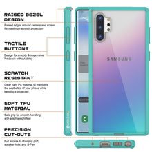 Charger l'image dans la galerie, Galaxy Note 10+ Plus Punkcase Lucid-2.0 Series Slim Fit Armor Teal Case Cover (Color in image: Crystal Pink)