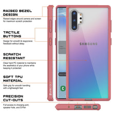 Charger l'image dans la galerie, Galaxy Note 10+ Plus Punkcase Lucid-2.0 Series Slim Fit Armor Pink Case Cover (Color in image: Crystal Pink)