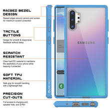 Charger l'image dans la galerie, Galaxy Note 10+ Plus Punkcase Lucid-2.0 Series Slim Fit Armor Light Blue Case Cover (Color in image: Crystal Pink)