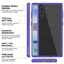 Charger l'image dans la galerie, Galaxy Note 10 Punkcase Lucid-2.0 Series Slim Fit Armor Purple Case Cover (Color in image: Crystal Pink)