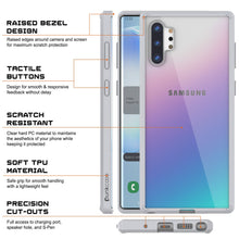 Charger l'image dans la galerie, Galaxy Note 10+ Plus Punkcase Lucid-2.0 Series Slim Fit Armor White Case Cover (Color in image: Crystal Pink)