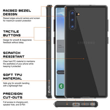 Charger l'image dans la galerie, Galaxy Note 10 Punkcase Lucid-2.0 Series Slim Fit Armor Crystal Black Case Cover (Color in image: Crystal Pink)