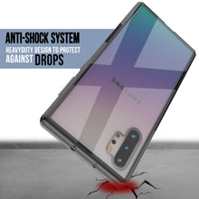 Charger l'image dans la galerie, Galaxy Note 10+ Plus Punkcase Lucid-2.0 Series Slim Fit Armor Crystal Black Case Cover (Color in image: Light Blue)