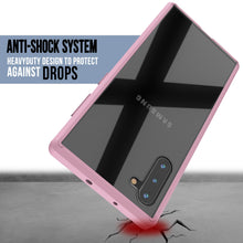 Charger l'image dans la galerie, Galaxy Note 10 Punkcase Lucid-2.0 Series Slim Fit Armor Crystal Pink Case Cover (Color in image: White)