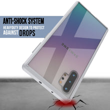 Charger l'image dans la galerie, Galaxy Note 10+ Plus Punkcase Lucid-2.0 Series Slim Fit Armor White Case Cover (Color in image: Teal)