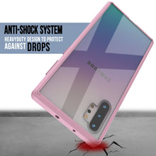 Charger l'image dans la galerie, Galaxy Note 10+ Plus Punkcase Lucid-2.0 Series Slim Fit Armor Crystal Pink Case Cover (Color in image: White)