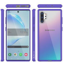 Charger l'image dans la galerie, Galaxy Note 10+ Plus Punkcase Lucid-2.0 Series Slim Fit Armor Purple Case Cover (Color in image: Black)