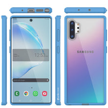 Charger l'image dans la galerie, Galaxy Note 10+ Plus Punkcase Lucid-2.0 Series Slim Fit Armor Light Blue Case Cover (Color in image: Black)