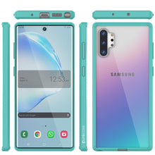 Charger l'image dans la galerie, Galaxy Note 10+ Plus Punkcase Lucid-2.0 Series Slim Fit Armor Teal Case Cover (Color in image: Black)