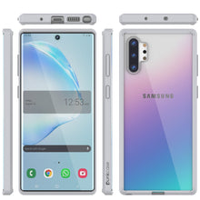 Charger l'image dans la galerie, Galaxy Note 10+ Plus Punkcase Lucid-2.0 Series Slim Fit Armor White Case Cover (Color in image: Black)