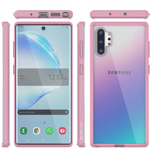Charger l'image dans la galerie, Galaxy Note 10+ Plus Punkcase Lucid-2.0 Series Slim Fit Armor Crystal Pink Case Cover (Color in image: Black)
