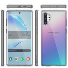 Charger l'image dans la galerie, Galaxy Note 10+ Plus Punkcase Lucid-2.0 Series Slim Fit Armor Clear Case Cover (Color in image: Black)