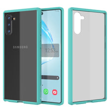 Charger l'image dans la galerie, Galaxy Note 10 Punkcase Lucid-2.0 Series Slim Fit Armor Teal Case Cover (Color in image: Teal)