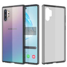 Charger l'image dans la galerie, Galaxy Note 10+ Plus Punkcase Lucid-2.0 Series Slim Fit Armor Crystal Black Case Cover (Color in image: Crystal Black)