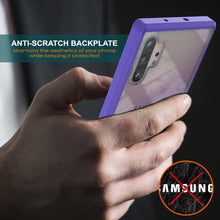 Charger l'image dans la galerie, Galaxy Note 10+ Plus Punkcase Lucid-2.0 Series Slim Fit Armor Purple Case Cover (Color in image: White)