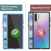 Charger l'image dans la galerie, Galaxy Note 10 Punkcase Lucid-2.0 Series Slim Fit Armor Light Blue Case Cover (Color in image: Teal)