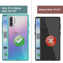 Charger l'image dans la galerie, Galaxy Note 10+ Plus Punkcase Lucid-2.0 Series Slim Fit Armor Teal Case Cover (Color in image: White)