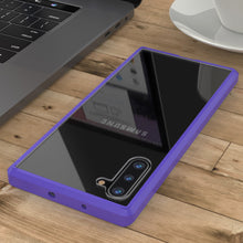 Charger l'image dans la galerie, Galaxy Note 10 Punkcase Lucid-2.0 Series Slim Fit Armor Purple Case Cover (Color in image: Light Blue)
