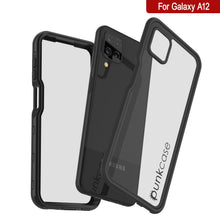 Load image into Gallery viewer, Coque étanche Galaxy A12 PunkCase StudStar Black, fine, sous-marine jusqu'à 6,6 pieds, résistante aux chocs/neige IP68.