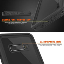 Load image into Gallery viewer, Étui étanche Galaxy A10e PunkCase StudStar Noir mince 6.6ft Sous-marin IP68 Résistant aux chocs/neige