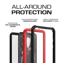 Load image into Gallery viewer, Coque iPhone Xr, série Nautical de Ghostek pour iPhone Xr, coque robuste et résistante | ROUGE