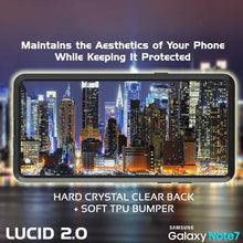 Load image into Gallery viewer, Coque pour téléphone Note FE Punkcase® LUCID 2.0 de la série Black avec Protecteur d'écran PUNK SHIELD | Ultra Fit.
