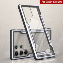 Load image into Gallery viewer, Coque de protection Punkcase S24 Ultra Armor Stealth, de qualité militaire, à plusieurs couches, couleur blanche.