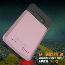 Load image into Gallery viewer, Coque de batterie PunkJuice S10e Rose - Batterie de recharge rapide Power Juice Bank avec 4700mAh