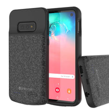 Load image into Gallery viewer, PunkJuice Coque Batterie S10e Noire - Banque de Charge Power Juice à Chargement Rapide avec 4700mAh