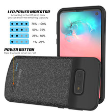 Load image into Gallery viewer, PunkJuice Coque Batterie S10e Noire - Banque de Charge Power Juice à Chargement Rapide avec 4700mAh