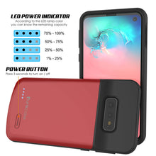 Load image into Gallery viewer, PunkJuice S10e Étui batterie rouge - Batterie de jus de puissance à recharge rapide avec 4700mAh