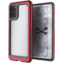 Load image into Gallery viewer, Galaxy S20 Plus Military Grade Aluminum Case | Atomic Slim Series [Red] (Color in image: Red)
