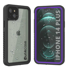 Load image into Gallery viewer, iPhone 14 Plus Waterproof Case, Punkcase [Extreme Series] Armor Cover W/ Built In Screen Protector [Purple] (Color in image: Purple)
