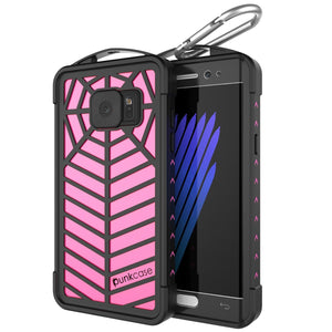 Étui étanche pour Galaxy Note FE, série WEBSTER de Punkcase, rose | Étui de protection robuste