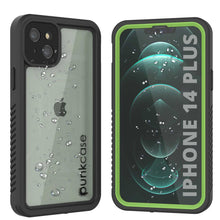 Load image into Gallery viewer, iPhone 14 Plus Waterproof Case, Punkcase [Extreme Series] Armor Cover W/ Built In Screen Protector [Light Green] (Color in image: Light Green)
