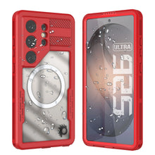 Load image into Gallery viewer, Coque ultra étanche pour Galaxy S26 [Série Alpine 2.0] [Slim Fit] [Certifié IP68] [Antichoc] [Rouge]

