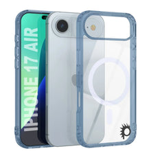 Charger l'image dans la galerie, Punkcase iPhone 17 Air Magnetic Wireless Charging Case [Clearmag Series] [Navy]
