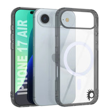 Charger l'image dans la galerie, Punkcase iPhone 17 Air Magnetic Wireless Charging Case [Clearmag Series] [Black]
