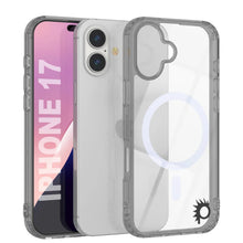 Charger l'image dans la galerie, Punkcase iPhone 17 Magnetic Wireless Charging Case [Clearmag Series] [Silver]
