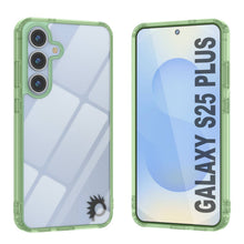 Load image into Gallery viewer, Coque Galaxy S25 Plus [Série Acrylique Transparente] [Antidérapante] Pour Galaxy S25 Plus [Vert]
