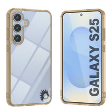 Load image into Gallery viewer, Coque Galaxy S25 [Série Acrylique Transparente] [Antidérapante] Pour Galaxy S25 [Orange]
