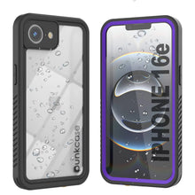 Load image into Gallery viewer, Étui imperméable de l&#39;iPhone 16E, couvercle d&#39;armure Punkcase [Extreme Mag] avec protecteur d&#39;écran intégré [violet]
