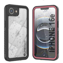 Load image into Gallery viewer, Coupe imperméable de l&#39;iPhone 16E, couvercle d&#39;armure Punkcase [série Extreme avec protecteur d&#39;écran intégré [rose]
