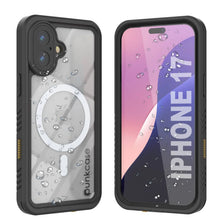 Load image into Gallery viewer, Case étanche iPhone 17, couvercle d'armure Punkcase [série Extreme avec protecteur d'écran intégré [noir]
