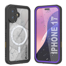 Load image into Gallery viewer, Case étanche iPhone 17, couvercle d'armure Punkcase [série Extreme avec protecteur d'écran intégré [violet]
