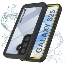Load image into Gallery viewer, Coque étanche/résistante aux chocs pour Galaxy S25 [Série Extreme] avec protection d'écran [Jaune]
