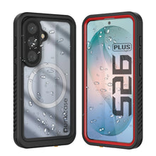 Load image into Gallery viewer, Coque étanche pour Galaxy S26 Plus, Punkcase [Extreme Mag Series] Armor Cover avec protecteur d'écran intégré [Rouge]
