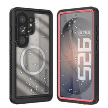 Load image into Gallery viewer, Coque ultra étanche pour Galaxy S26, Punkcase [Extreme Mag Series] Armor Cover avec protecteur d'écran intégré [Rose]
