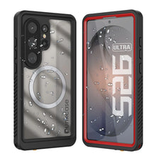 Load image into Gallery viewer, Coque ultra étanche pour Galaxy S26, Punkcase [Extreme Mag Series] Armor Cover avec protecteur d'écran intégré [Rouge]
