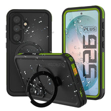 Load image into Gallery viewer, Coque étanche pour Galaxy S26 Plus [Série Kickstud 2.0] Housse de protection IP68 avec protecteur d'écran et béquille [Vert]
